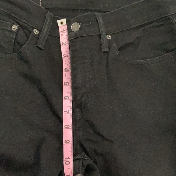 Levi’s Straight Leg Black Jeans - Picture 7 of 8